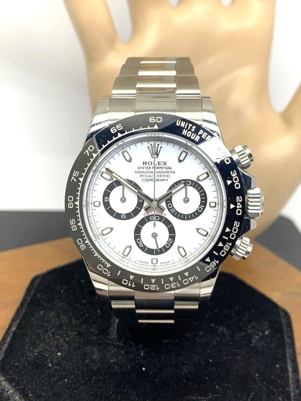 Rolex Daytona Panda Mens Watch 116500 Vintage Swiss Automatic 40mm Box 2021 Card
